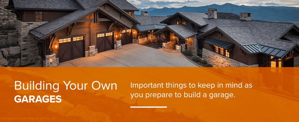 Building Your Own Garage